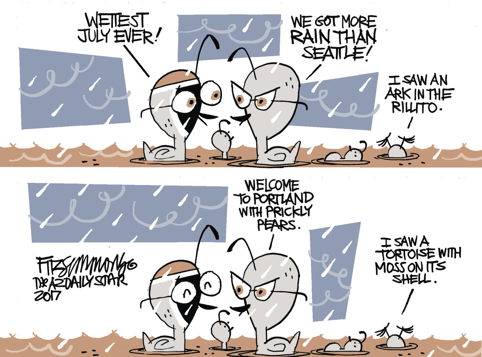 Daily Fitz Cartoon: Weather